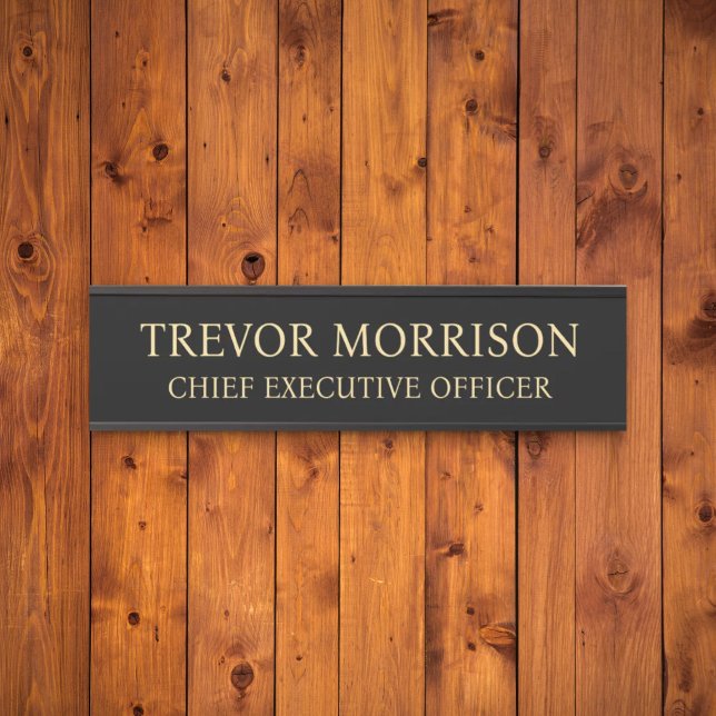 Professional Custom Name Plate Office Door Sign (Creator Uploaded)