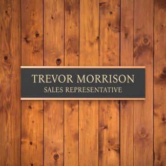 Professional Custom Name Plate Office Door Sign