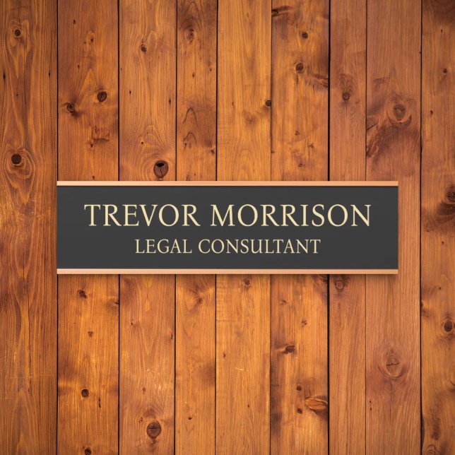 Professional Custom Name Plate Office Door Sign (Creator Uploaded)
