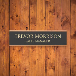 Professional Custom Name Plate Office Door Sign