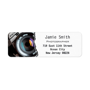  Professional Custom Photo Return Address Label