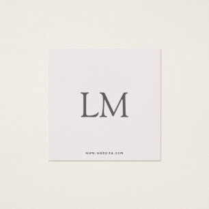 Professional Custom Square Business Card