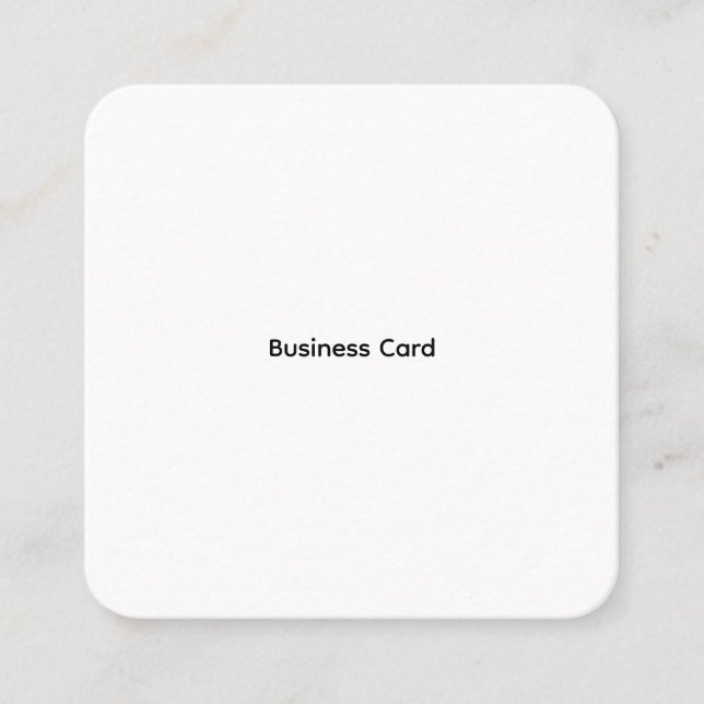 Professional Custom Standard Business Calling Card (Front)