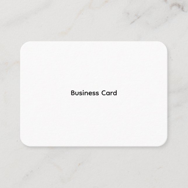 Professional Custom Standard Business Card (Front)