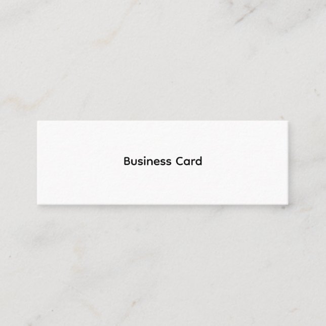 Professional Custom Standard Business Mini Business Card (Front)