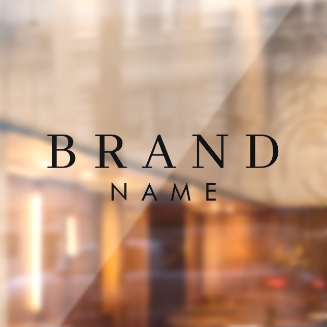 Professional Custom Window Cling (Sheet 2)