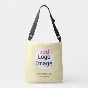 Professional Customisable Business  Vanilla Hue    Crossbody Bag