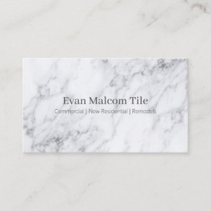 Professional Customizable Tile Business Cards
