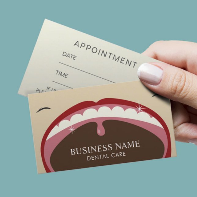 Professional Dental Appointment Reminder Card (Creator Uploaded)