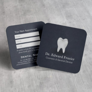 Professional Dental Care Dentist Appointment Blue