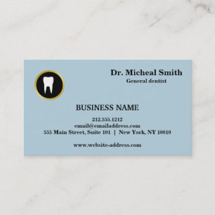 Professional Dental Care Dentist Appointment Card