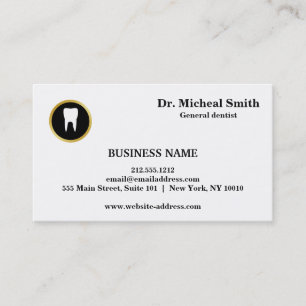 Professional Dental Care Dentist Appointment Card