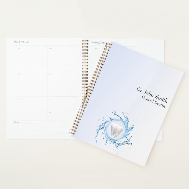 Professional Dentist Dental Tooth Water Medical Planner (Display)