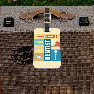 Professional Dentist Iconic Designed Luggage Tag