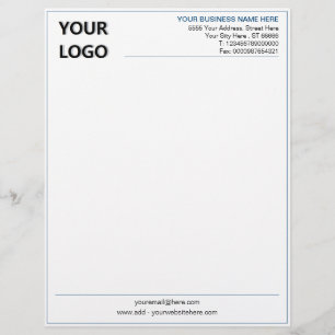 Professional Design Business Letterhead Template