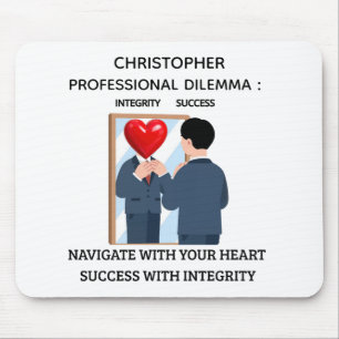 Professional Dilemma Personalised Office Mousepad 