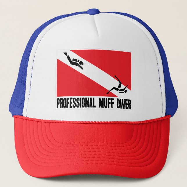 Professional Diver Trucker Hat (Front)