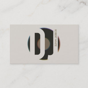 Professional DJ Business Card