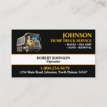 Professional Dump Truck Service
