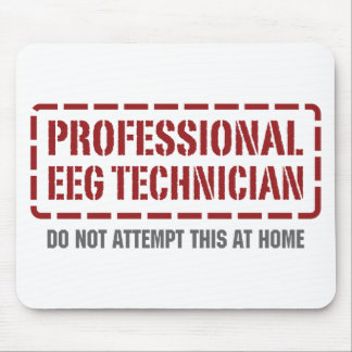 Professional EEG Technician Mouse Pad