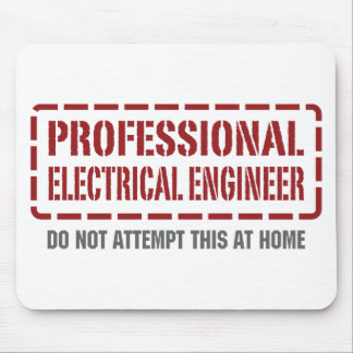 Professional Electrical Engineer Mouse Pad