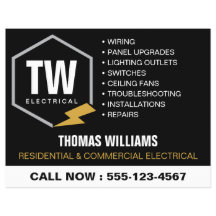 Professional Electrician Logo Electrical Services