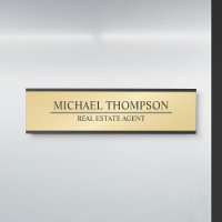 Professional Elegant Black and Gold