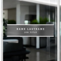 Professional Elegant Black White Desk