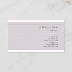 Professional Elegant Colors Minimalist Template Business Card