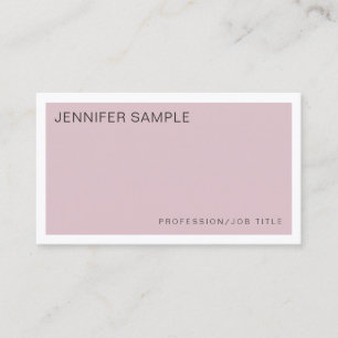 Professional Elegant Colours Minimalist Design Lux Business Card