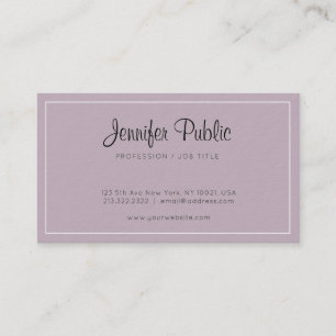 Professional Elegant Design Luxury Premium Thick Business Card