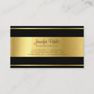 Professional Elegant Design Premium Silk Luxury Business Card