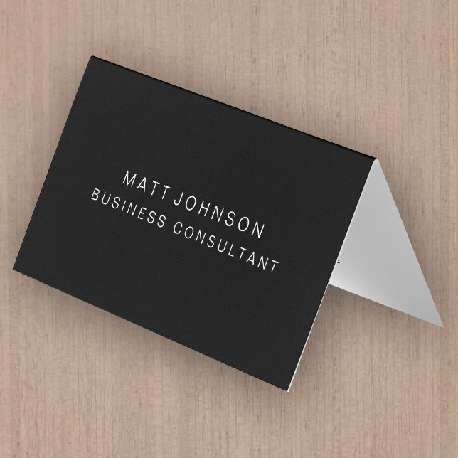 Professional Elegant Folded Business Card (Creator Uploaded)