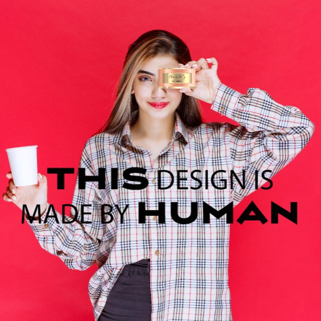 Professional Elegant Gold QR Code Logo Coral  Business Card (Professional Elegant Gold QR Code Logo Coral Business Card)