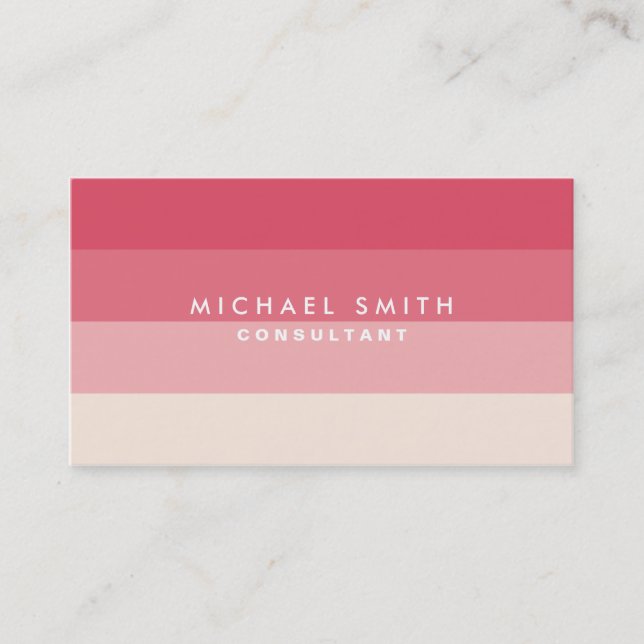Professional Elegant Makeup Artist Cosmetologist Business Card (Front)
