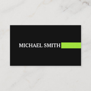 Professional Elegant Modern Green Lizard Business Card