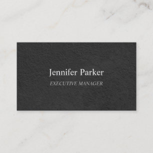 Professional Elegant Modern Grey Stylish Business Card