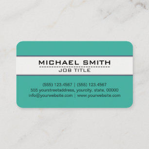 Professional Elegant Modern Keppel Minimalist Business Card