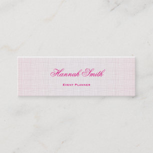 Professional elegant modern luxury glitter mini business card