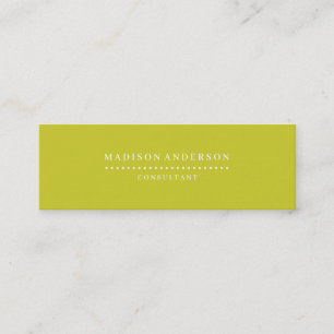 Professional Elegant Modern Mini Business Card