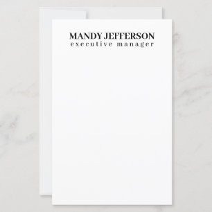 Professional elegant modern minimalist add name