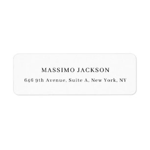 Professional elegant modern minimalist add name