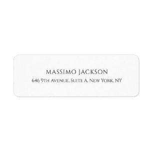 Professional elegant modern minimalist add name