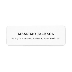 Professional elegant modern minimalist add name