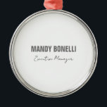 Professional elegant modern minimalist add name metal tree decoration<br><div class="desc">A perfect design that will work in business or in your private life. A simple,  minimalist,  perfect look. Just for you.</div>