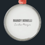 Professional elegant modern minimalist add name metal tree decoration<br><div class="desc">A perfect design that will work in business or in your private life. A simple,  minimalist,  perfect look. Just for you.</div>