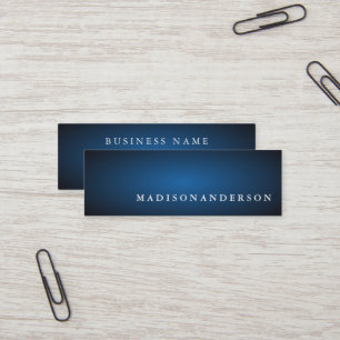 Professional Elegant Modern Minimalist Customized Mini Business Card