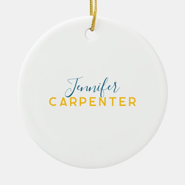 Professional elegant modern minimalist plain ceramic tree decoration (Front)