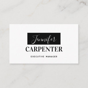 Professional elegant modern minimalist plain  enclosure card