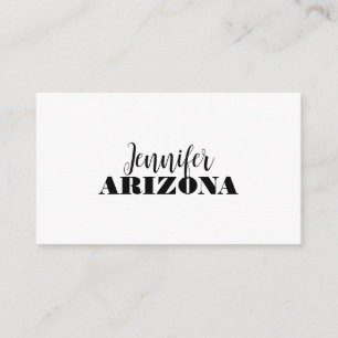 Professional elegant modern minimalist plain enclosure card